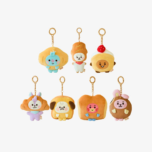 BT21 Official Plush Keyring [BAKERY SHOP]