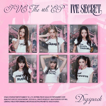 IVE SECRET [4th EP] [Digipack Ver.] [Random]