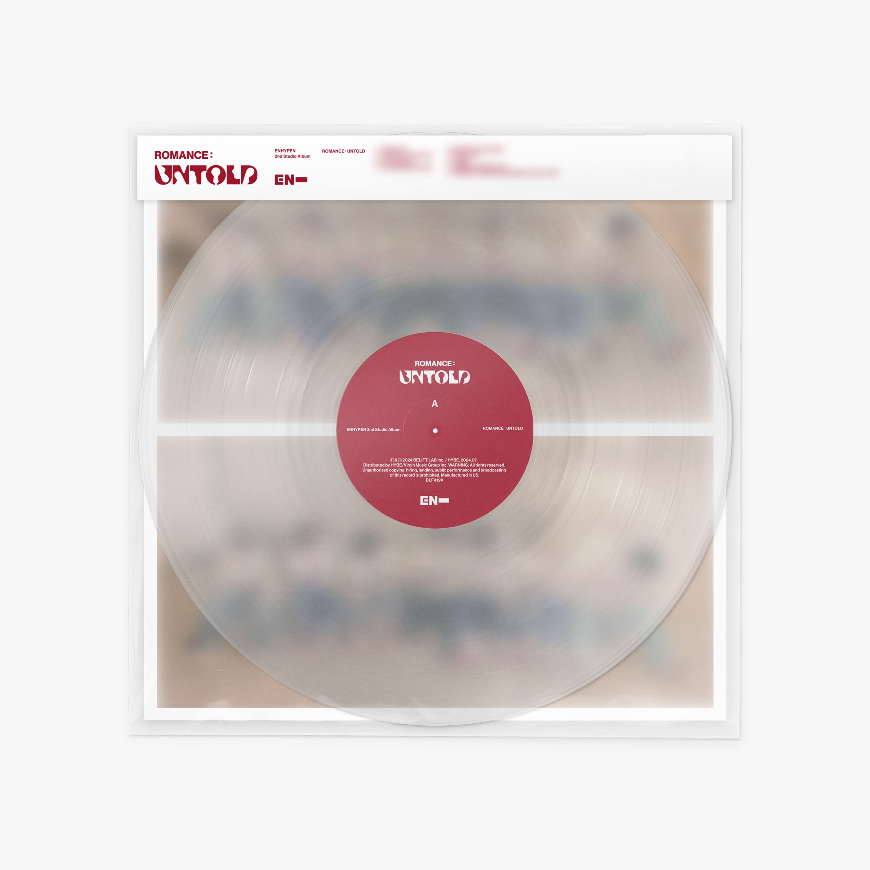 ROMANCE : UNTOLD [2nd Album] [Vinyl Ver.] – Aidol House