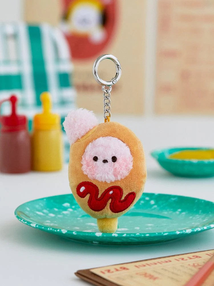 BT21 minini Plush Keyring Bunsik