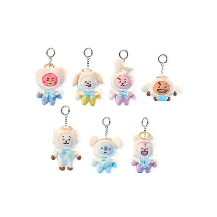 BT21 minini Angel & Villain Plush Keyring [ANGEL]