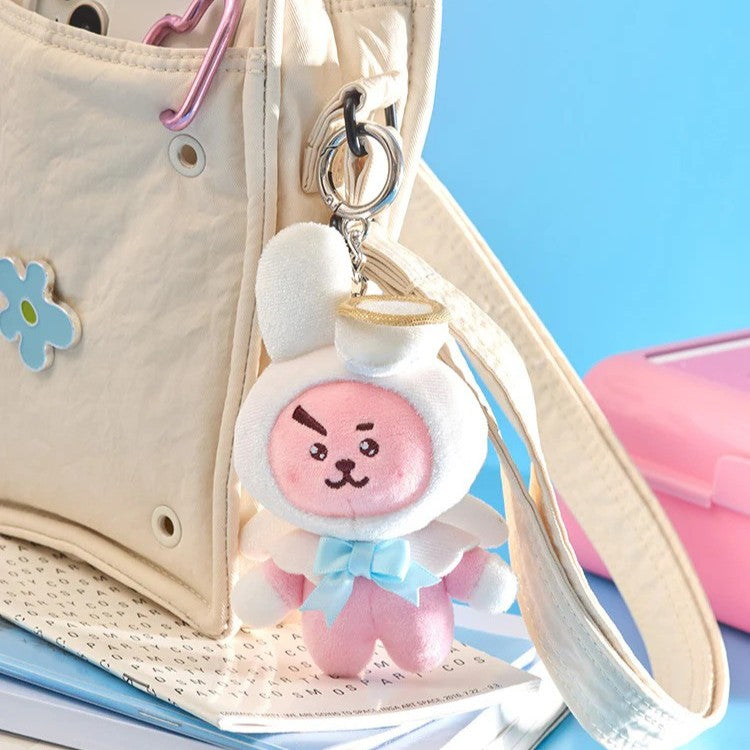 BT21 minini Angel & Villain Plush Keyring [ANGEL]