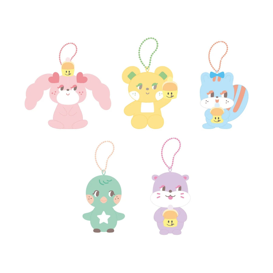 RED VELVET X KNOTTED [SWEET DREAMS] POP UP STORE OFFICIAL MD [MINI PLUSH KEYRING]