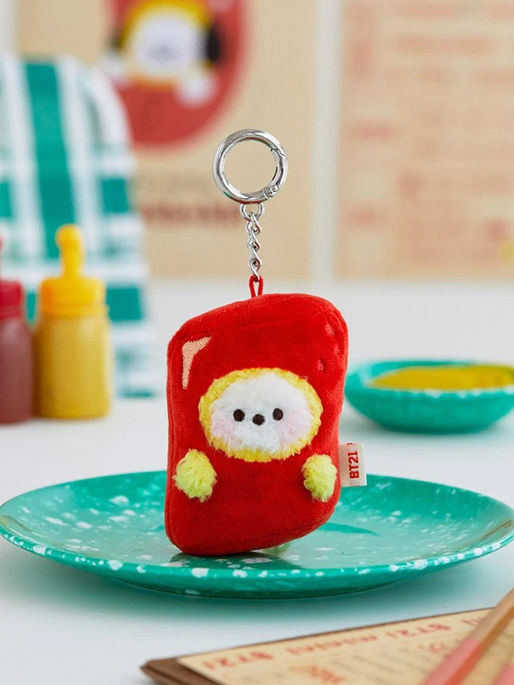 BT21 minini Plush Keyring Bunsik