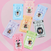 ATEEZ MIGHTEEZ ID PHOTO CARD HOLDER KEYRING