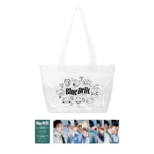 ATEEZ 8TH ANNIVERSARY : BLUE DRIFT OFFICIAL MD [CLEAR SHOPPER BAG]