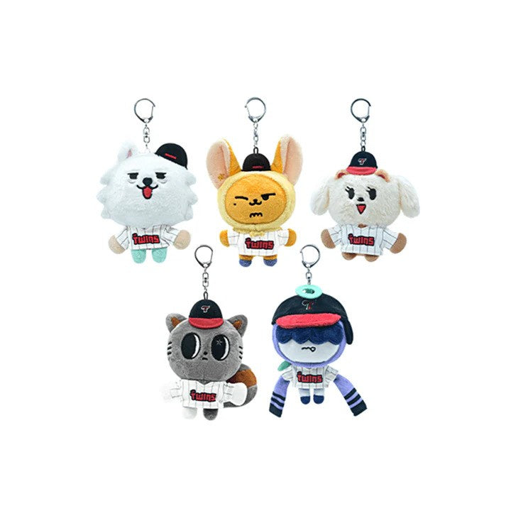 TXT PLUSH KEYRING [PPULBATU X LG TWINS] OFFICIAL MD