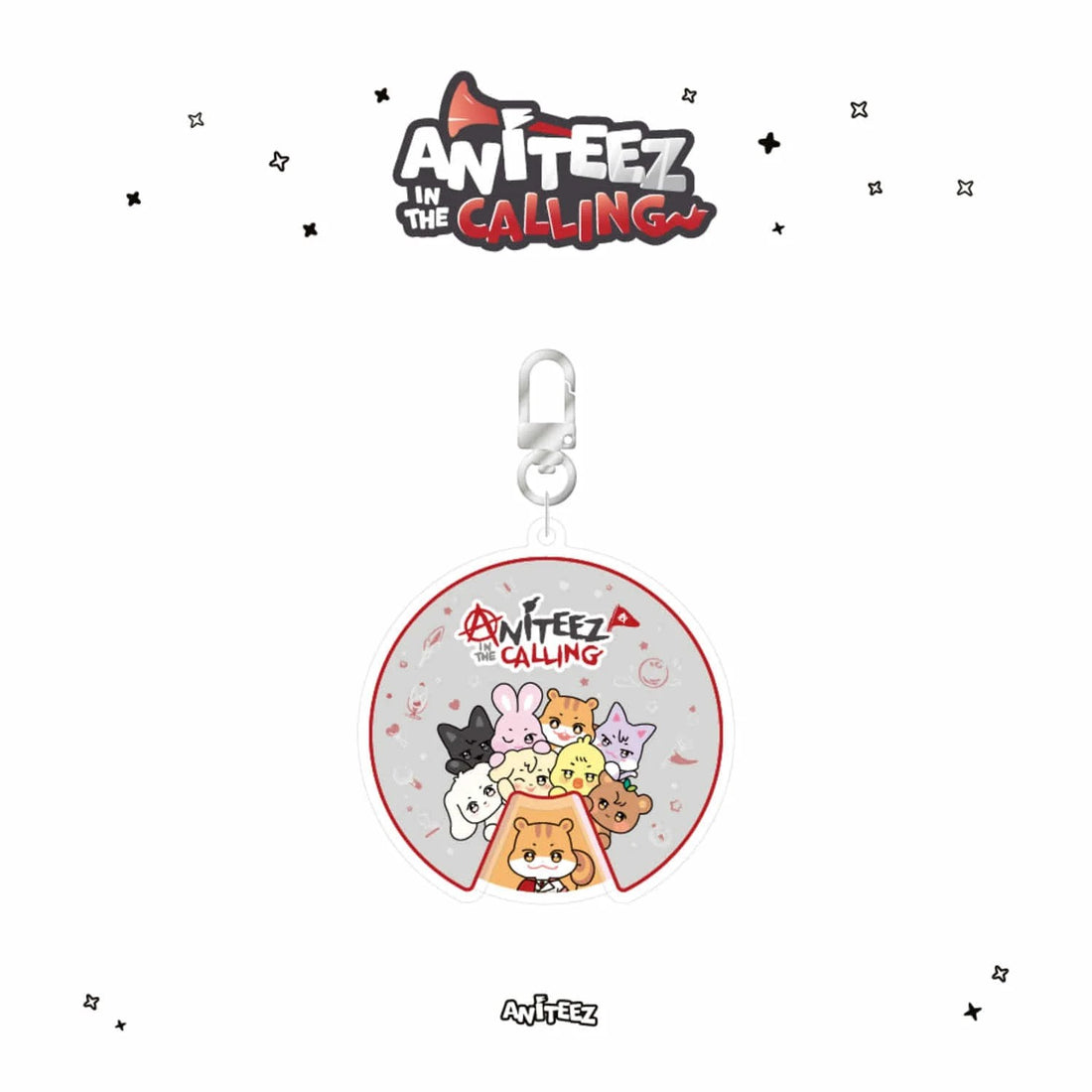 ANITEEZ IN THE CALLING OFFICIAL MD [ACRYLIC ROULETTE KEYRING]