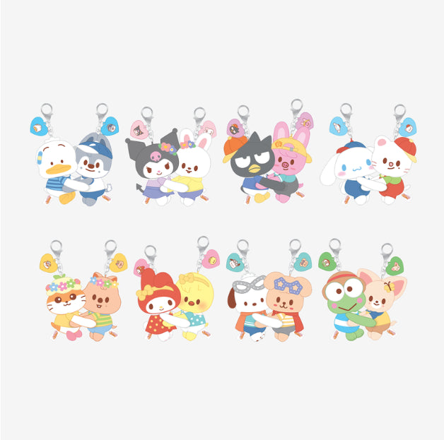 SKZOO X SANRIO CHARACTERS [HUG PLUSH KEYRING]