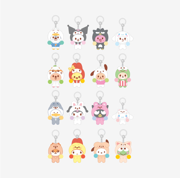 SKZOO X SANRIO CHARACTERS [SECRET FLOCKED FIGURE KEYRING] [CHEER UP Ver.]
