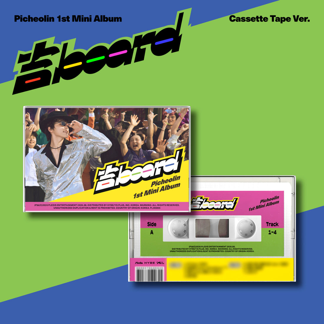 Picheolin - 吉BOARD [1st Mini] [Cassette Tape Ver.]