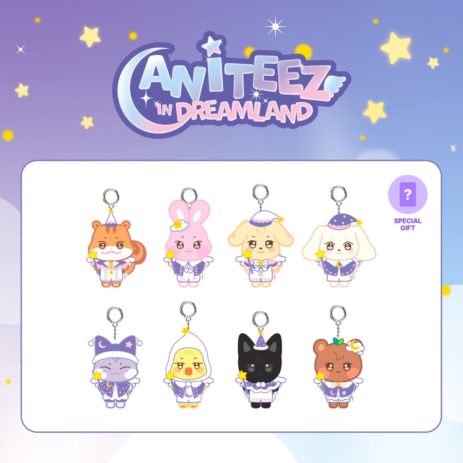 ANITEEZ IN DREAMLAND OFFICIAL MD [PLUSH KEYRING] [GUARDIAN ANGEL]