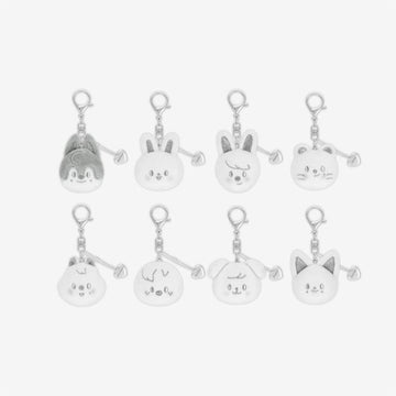 [dominATE : celebrATE WORLD TOUR] SKZOO FACE KEYRING SILVER VER