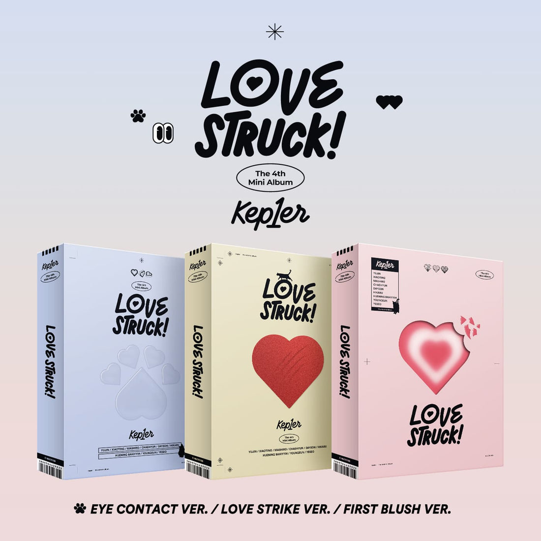 LOVESTRUCK! [4th Mini][RESTOCKED]