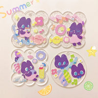 Candy and Bunny Sticker Sheet