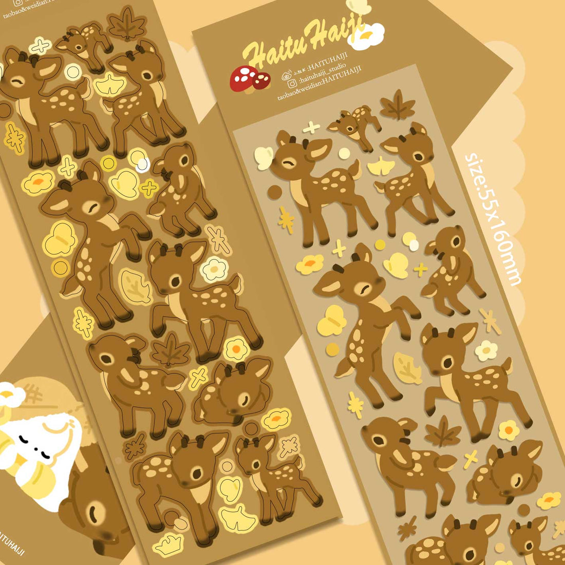 Deer Cutie Sticker Sheet
