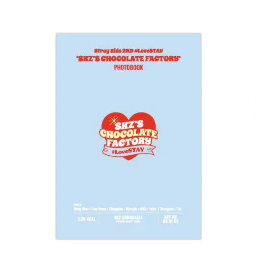 2nd #LoveSTAY 'SKZ’S CHOCOLATE FACTORY [Photobook][RESTOCKED]