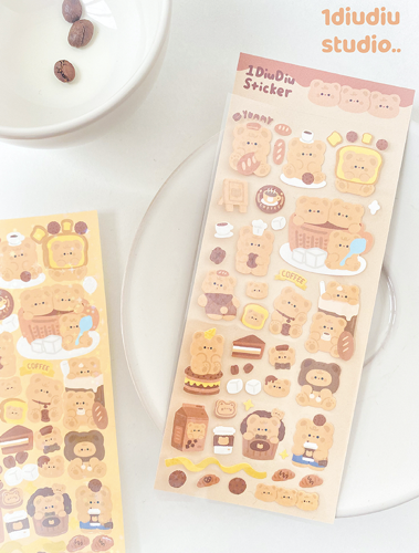 Coffeeshop Sticker Sheet