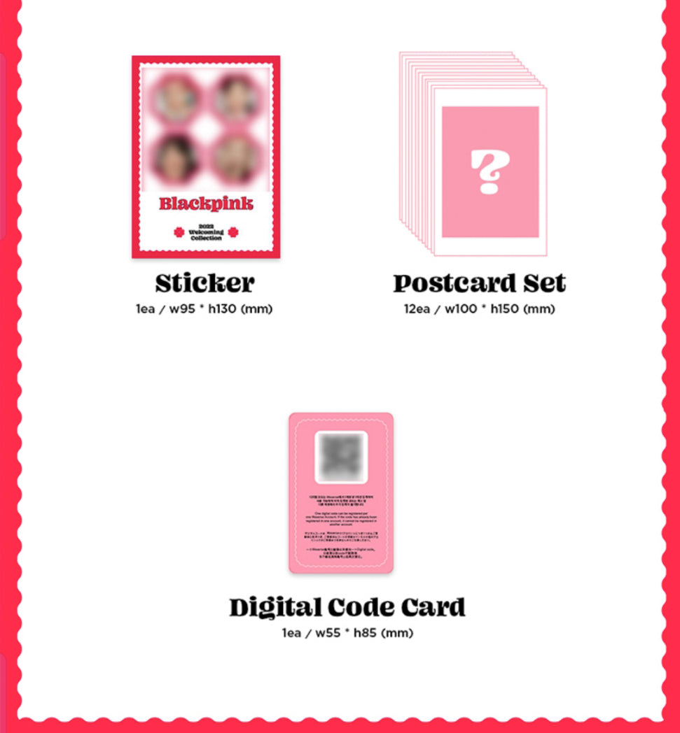 2022 Welcoming Collection [Package + Digital Code Card] + Photocard Set